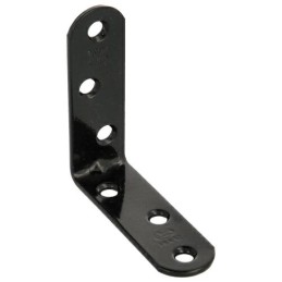Kątownik budowlany 60x60x19mm czarny mod. 3