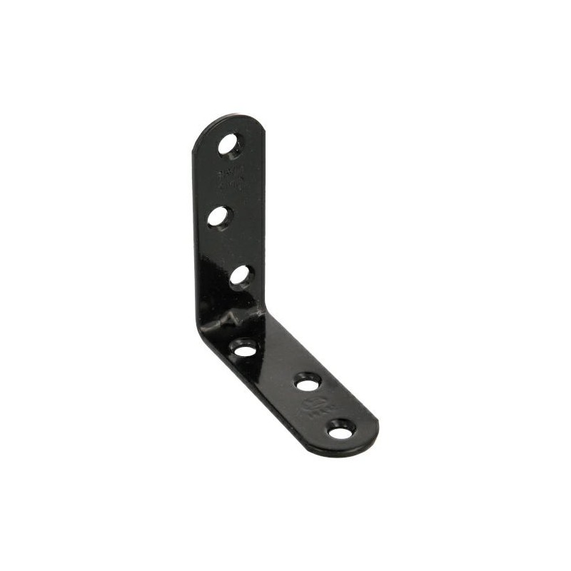 Kątownik budowlany 60x60x19mm czarny mod. 3