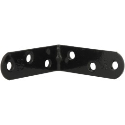 Kątownik budowlany 60x60x19mm czarny mod. 3