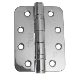 Zawias do drzwi 102x76x3mm Inox połysk 2szt. do stosowania na zewnątrz