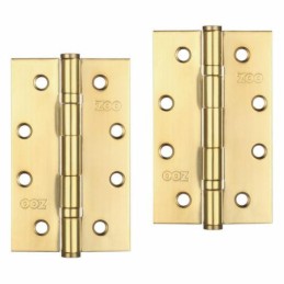 Zawias do drzwi 102x63x2,5mm stal nierdzewna INOX złoty 2szt. mod. ZHSS63S