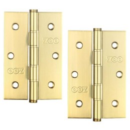 Zawias drzwiowy 76x52x1,5mm SS złote (2