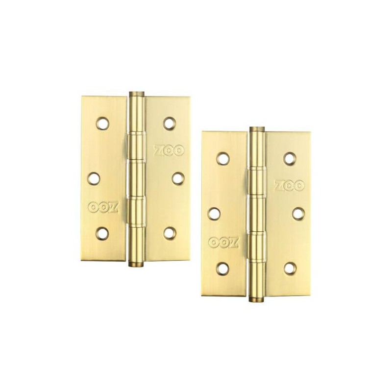 Zawias drzwiowy 76x52x1,5mm SS złote (2