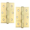 Zawias drzwiowy 76x52x1,5mm SS złote (2