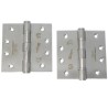 Zawias do drzwi 102x102mm stal nierdzewna INOX  2szt.