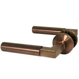 Klamka Garda 135mm rozeta 50mm inox miedziana mod. RT050