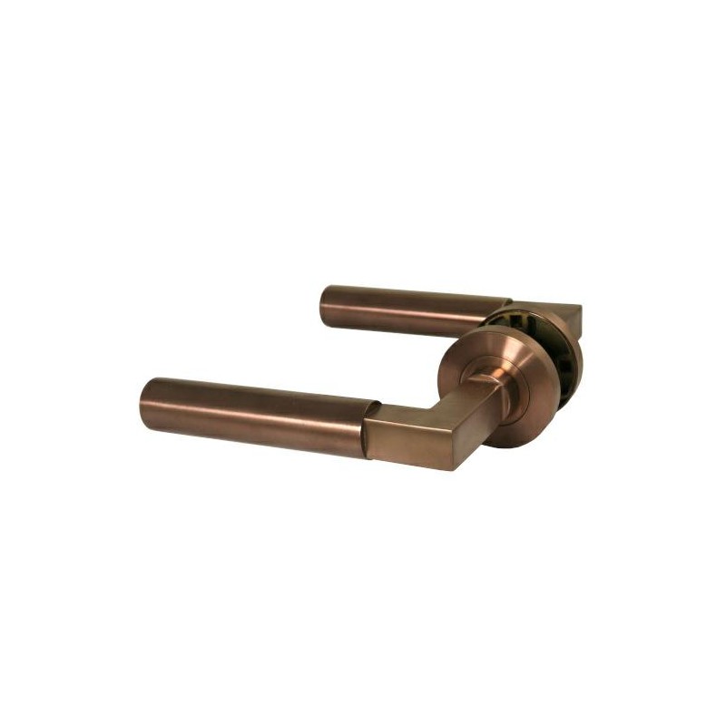 Klamka Garda 135mm rozeta 50mm inox miedziana mod. RT050
