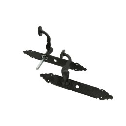 Klamka czarna WC 47mm 280x45mm AMIG mod.100P W47