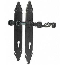 Klamka AMIG 102PB90-280x45 czarna