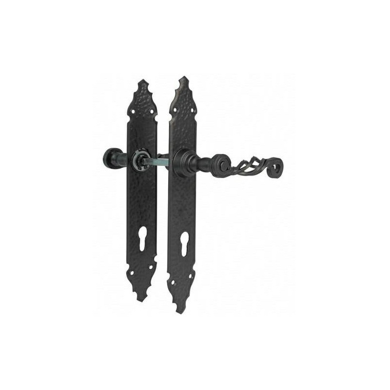 Klamka AMIG 102PB90-280x45 czarna