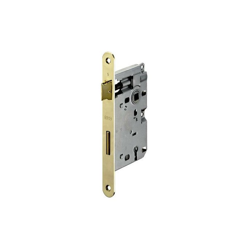 Zamek na klucz 70/35 mosiądzowany czoło 20x188 PATENT Piccola