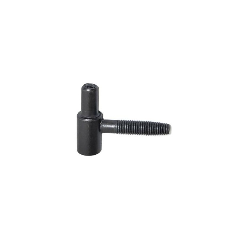 Zawias wkręcany 13x44mm część męska czarny mod.20