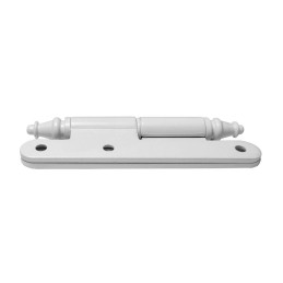 Zawias do drzwi 110x55mm stal biały rozłączny PRAWY (pl) mod. 507