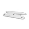 Zawias do drzwi 110x55mm stal biały rozłączny PRAWY (pl) mod. 507