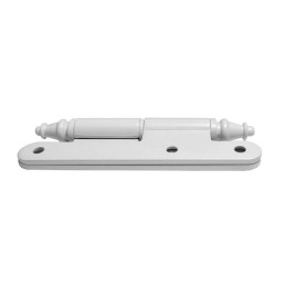 Zawias do drzwi 110x55mm stal biały rozłączny LEWY (pl) mod. 507