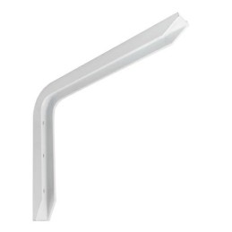 Wspornik półki aluminium biały 200x150mm mod.4