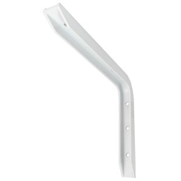 Wspornik półki aluminium biały 200x150mm mod.4
