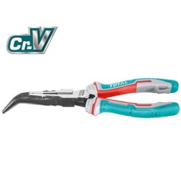 Szczypce zakrzywione wzmocnione 200mm mod. THT24816S (D)