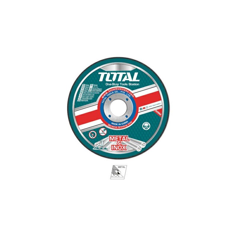 Tarcze do cięcia metalu 125×1,2×22,2 mm 10szt. TAC2211255