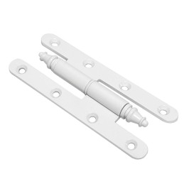 Zawias do drzwi 140x55mm stal biały rozłączny PRAWY (pl) mod. 507