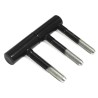 Zawias wkręcany fi. 15x80mm czarny mod. 82 LaFlorida
