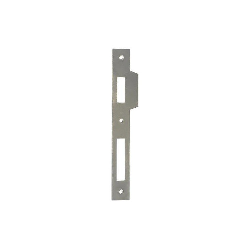 Zaczep 204x25mm z najazdem 12mm niklowany do zamków SICURREZA