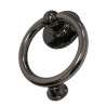 Kołatka drzwiowa Bull Ring Hardex brąz 127mm okrągła