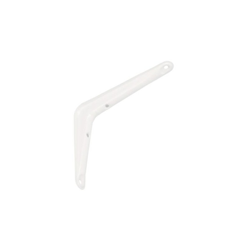 Wspornik półki stalowy biały 150x125mm mod. 6