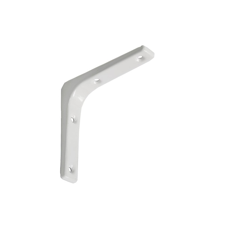Wspornik półki stalowy stalowy biały 100x100mm mod. 2