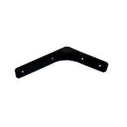 Wspornik półki stalowy czarny 200x150mm mod. 2