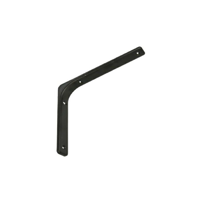Wspornik półki stalowy czarny 250x200mm mod. 2