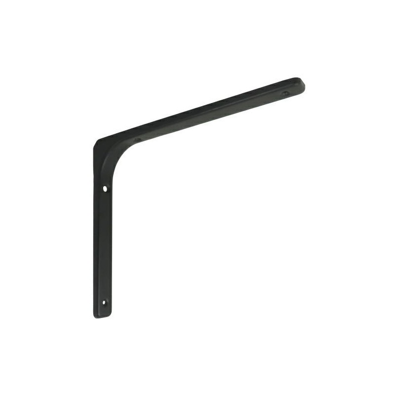 Wspornik półki stalowy czarny 300x250mm mod. 2