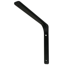 Wspornik półki stalowy czarny 300x250mm mod. 2