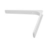 Wspornik półki stalowy biały 300x250mm mod. 2