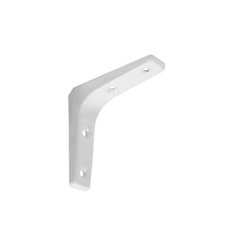 Wspornik półki stalowy biały 75x75mm mod. 2