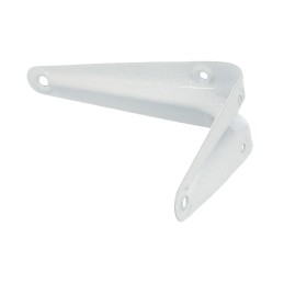 Wspornik półki stalowy biały 100x75mm mod. 1