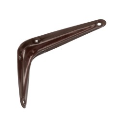 Wspornik półki stalowy brązowy 100x75mm mod. 1