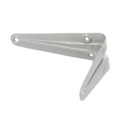 Wspornik półki stalowy srebrny 100x75mm mod. 1