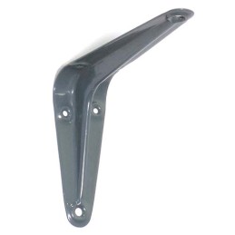 Wspornik półki stalowy szary 100x75mm mod. 1