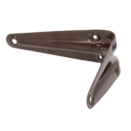 Wspornik półki stalowy brązowy 125x100mm mod. 1