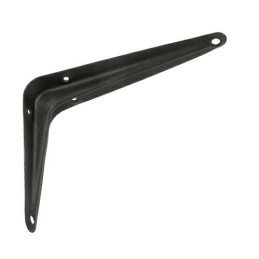 Wspornik półki stalowy czarny 125x100mm mod. 1