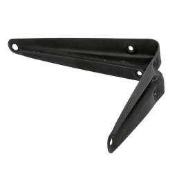 Wspornik półki stalowy czarny 125x100mm mod. 1