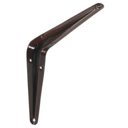 Wspornik półki stalowy brązowy 150x125mm mod. 1