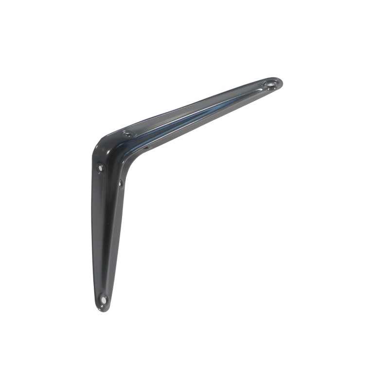 Wspornik półki stalowy szary 150x125mm mod. 1