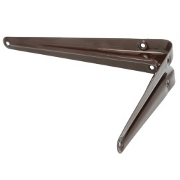 Wspornik półki stalowy brązowy 175x150mm mod. 1