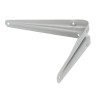 Wspornik półki stalowy srebrny 175x150mm mod. 1