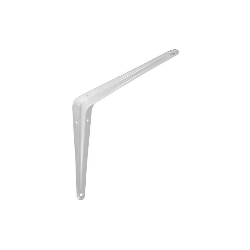 Wspornik półki stalowy biały 200x150mm mod. 1