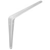 Wspornik półki stalowy biały 200x150mm mod. 1