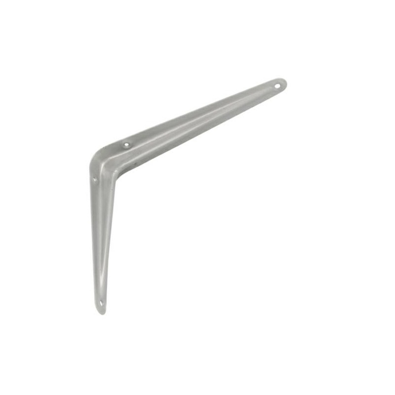 Wspornik półki stalowy srebrny 200x150mm mod. 1