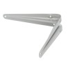 Wspornik półki stalowy srebrny 200x150mm mod. 1